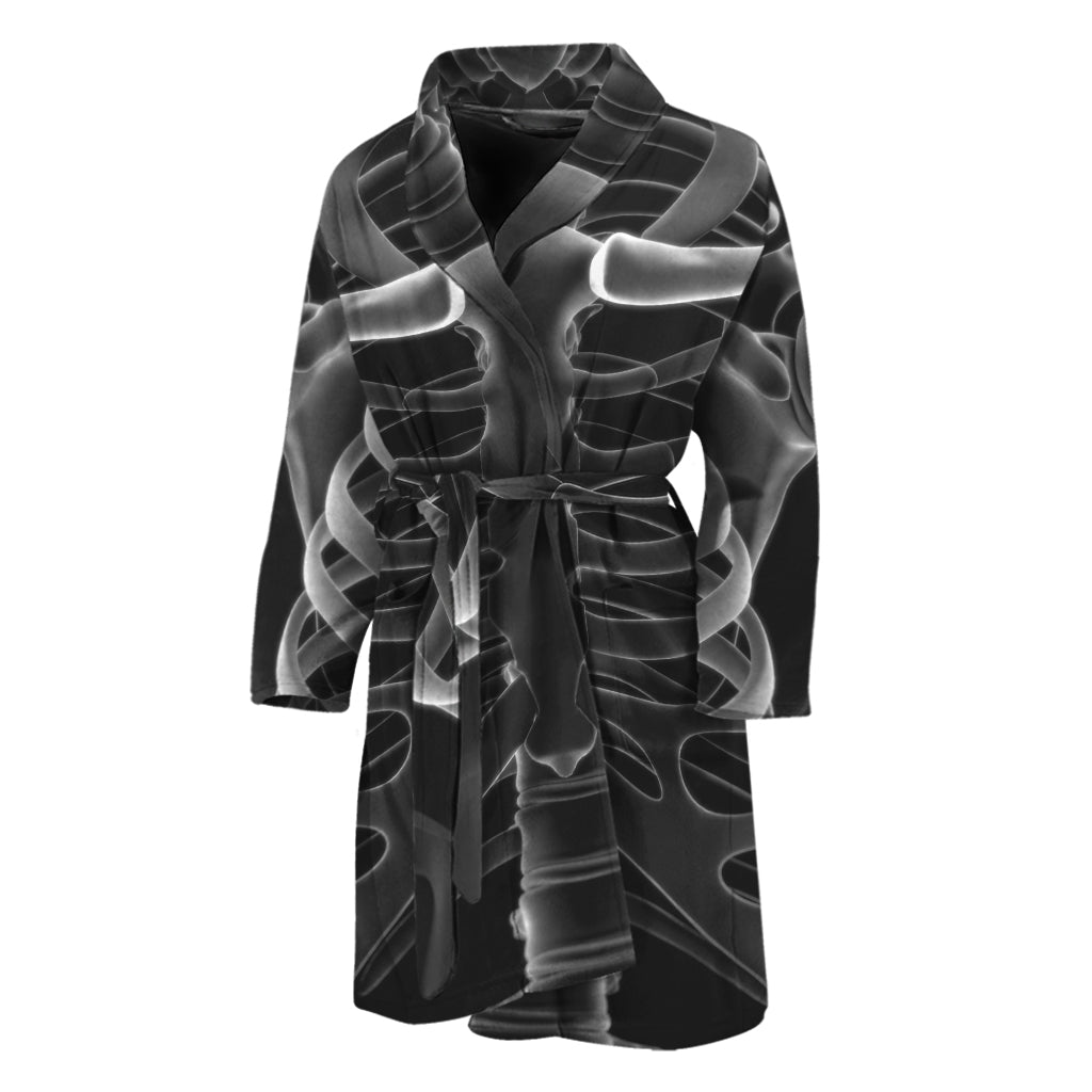 Radiologist X-Ray Film Print Men's Bathrobe