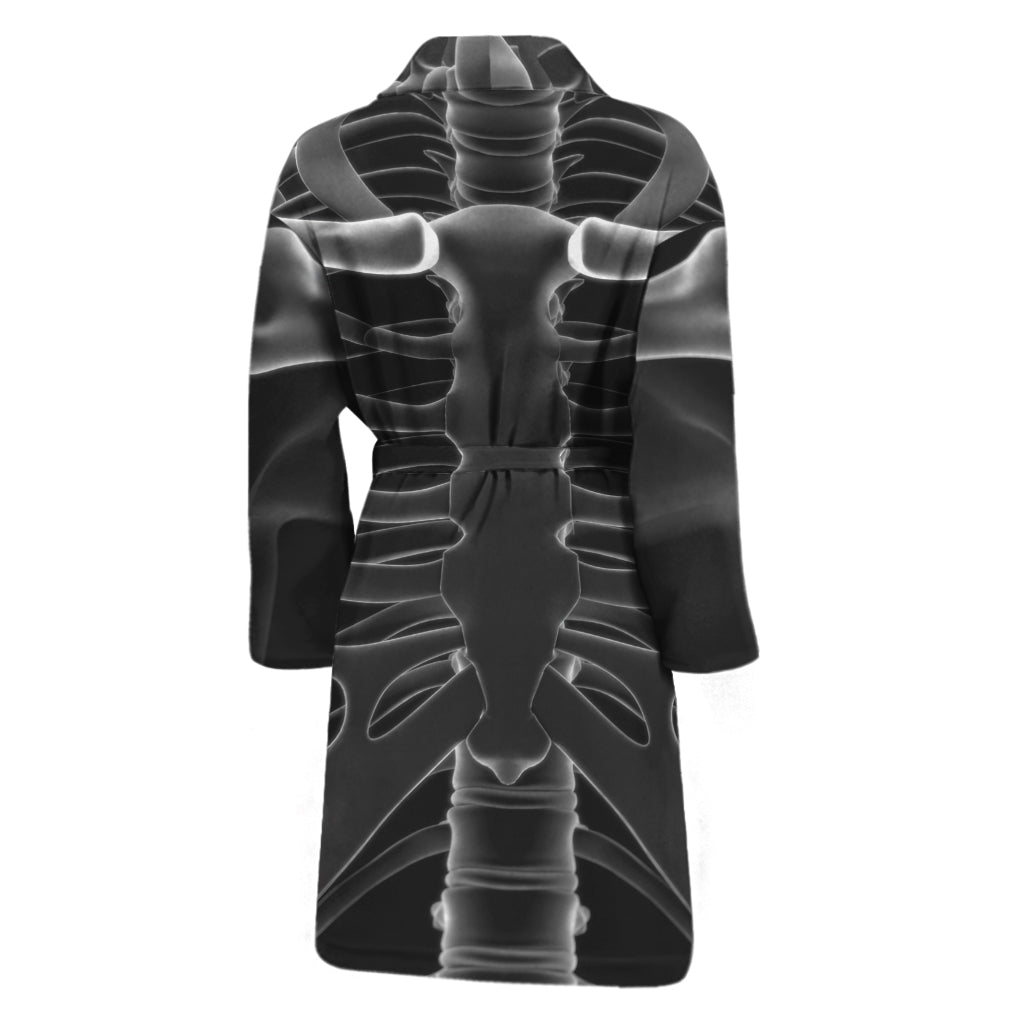 Radiologist X-Ray Film Print Men's Bathrobe