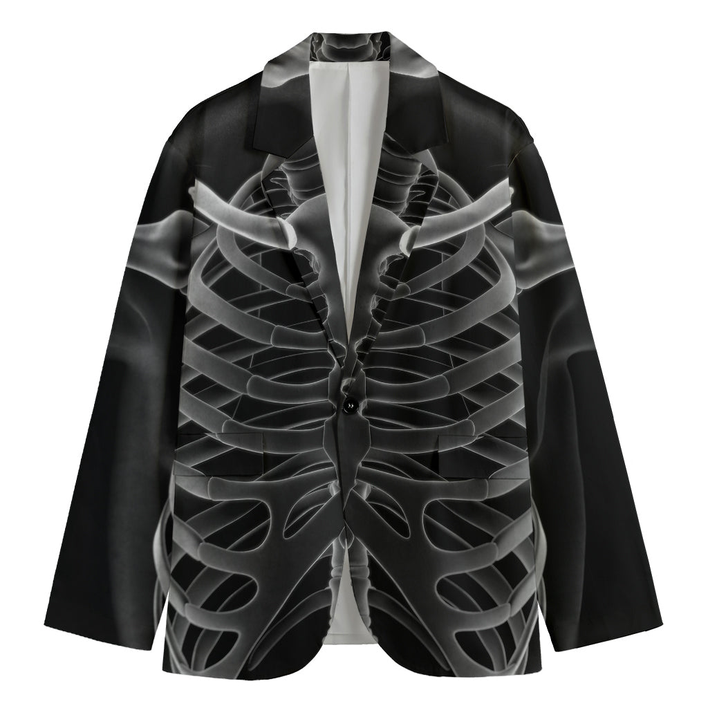 Radiologist X-Ray Film Print Men's Cotton Blazer