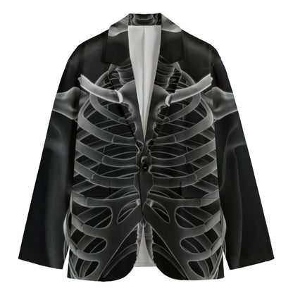 Radiologist X-Ray Film Print Men's Cotton Blazer