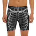 Radiologist X-Ray Film Print Men's Long Boxer Briefs