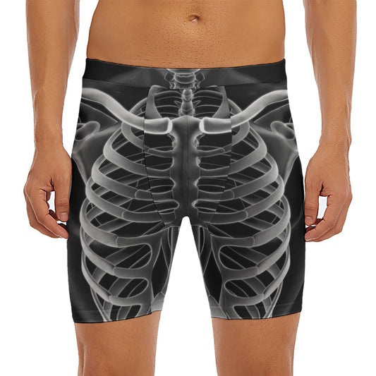 Radiologist X-Ray Film Print Men's Long Boxer Briefs