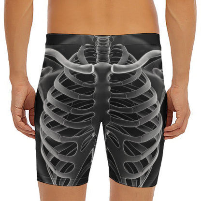 Radiologist X-Ray Film Print Men's Long Boxer Briefs