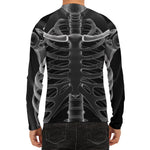 Radiologist X-Ray Film Print Men's Long Sleeve Rash Guard