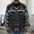 Radiologist X-Ray Film Print Men's Shirt Jacket