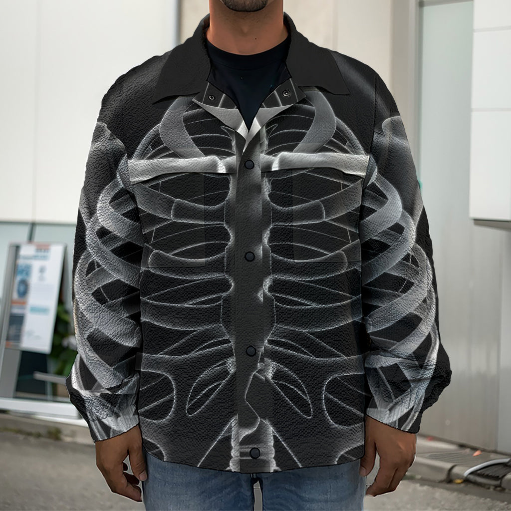 Radiologist X-Ray Film Print Men's Shirt Jacket