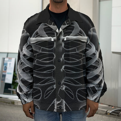 Radiologist X-Ray Film Print Men's Shirt Jacket