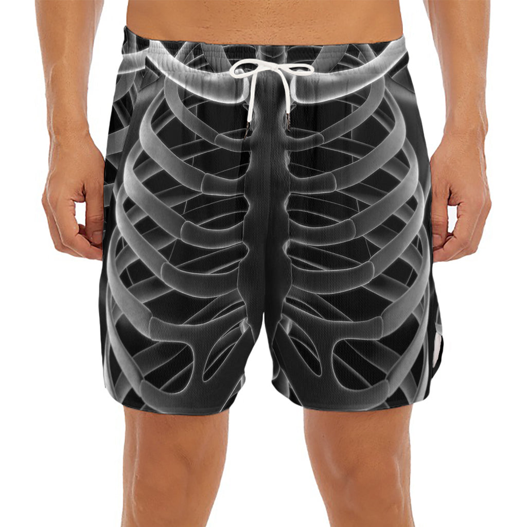Radiologist X-Ray Film Print Men's Split Running Shorts