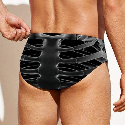 Radiologist X-Ray Film Print Men's Swim Briefs