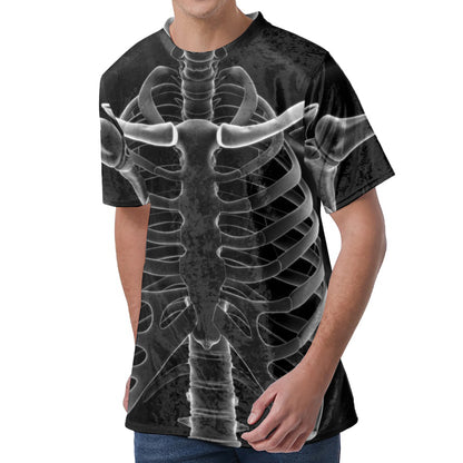 Radiologist X-Ray Film Print Men's Velvet T-Shirt