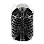 Radiologist X-Ray Film Print Mesh Laundry Hamper