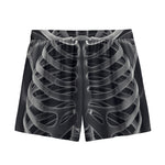 Radiologist X-Ray Film Print Mesh Shorts