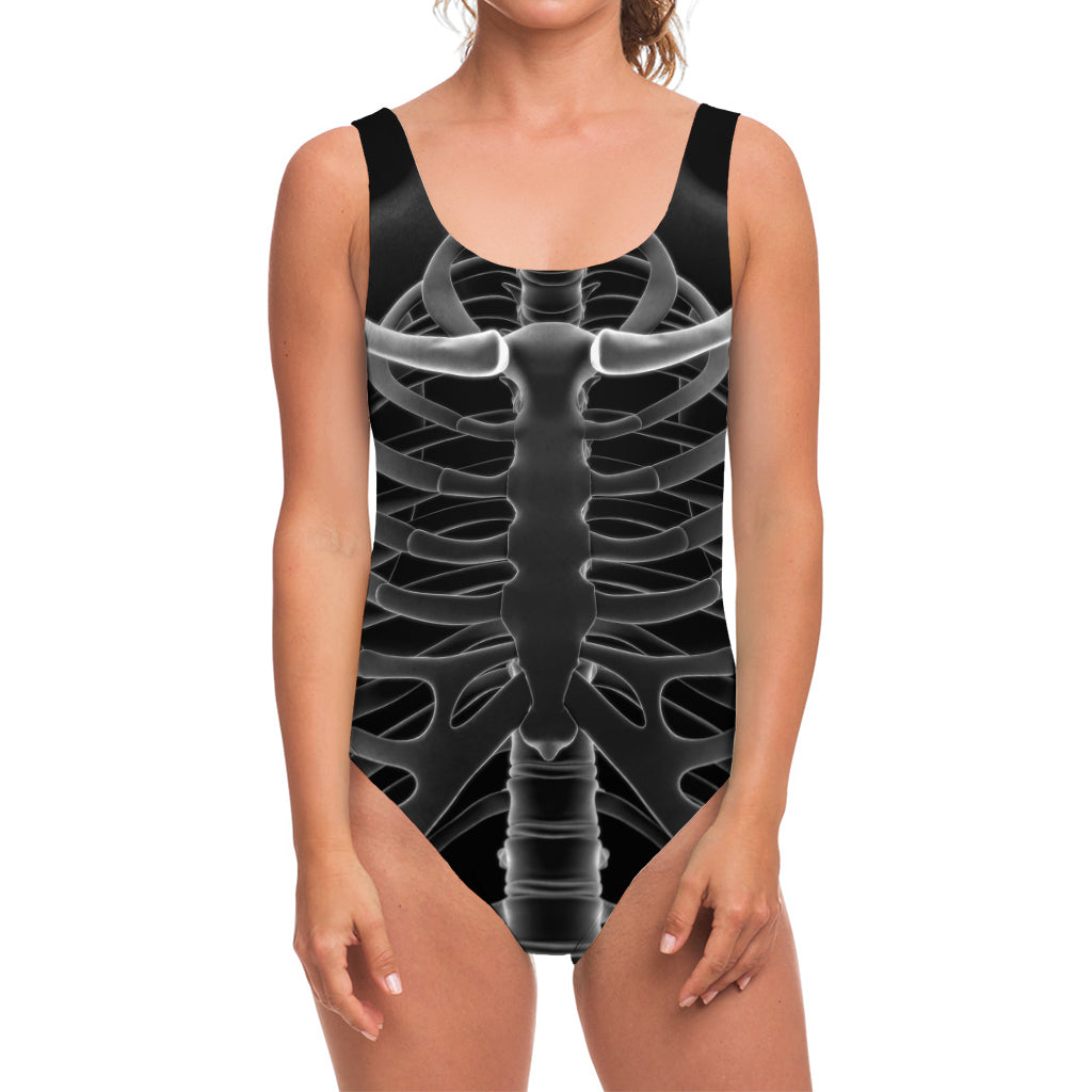 Radiologist X-Ray Film Print One Piece Swimsuit