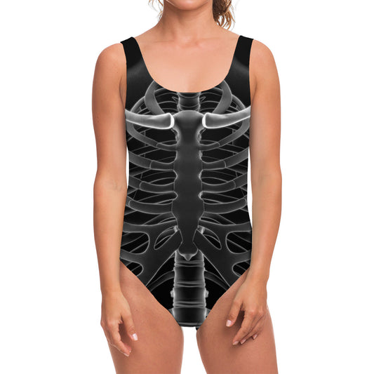 Radiologist X-Ray Film Print One Piece Swimsuit