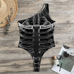 Radiologist X-Ray Film Print One Shoulder Bodysuit