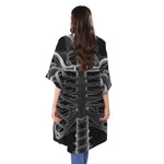 Radiologist X-Ray Film Print Open Front Beach Cover Up