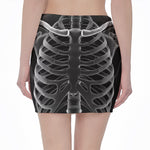 Radiologist X-Ray Film Print Pencil Mini Skirt