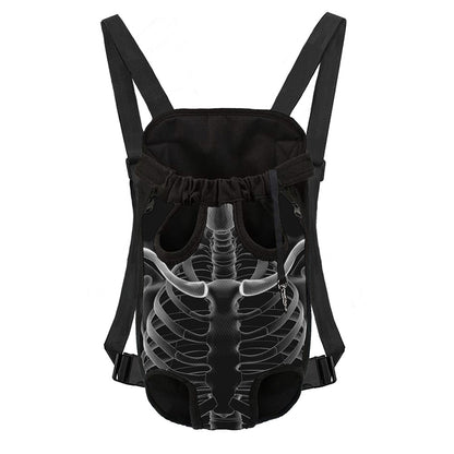 Radiologist X-Ray Film Print Pet Carrier Backpack