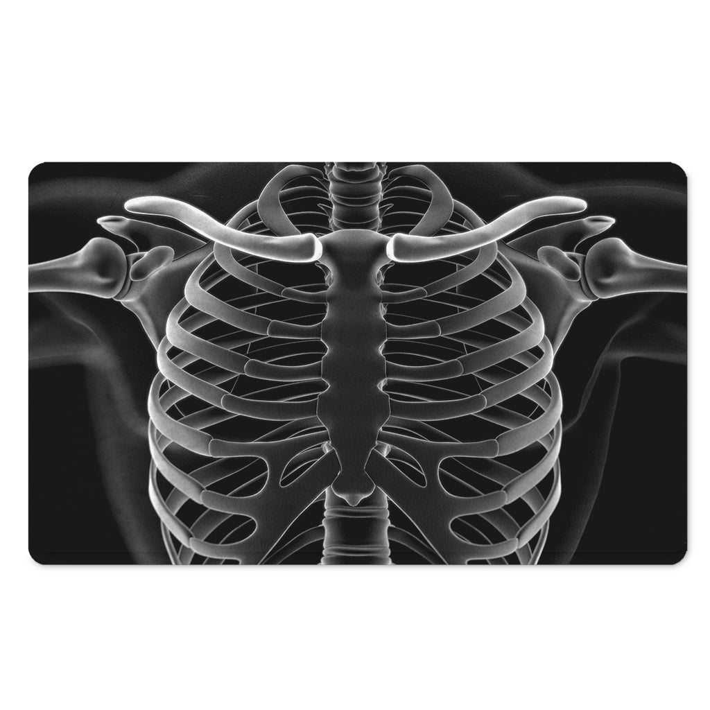 Radiologist X-Ray Film Print Polyester Doormat