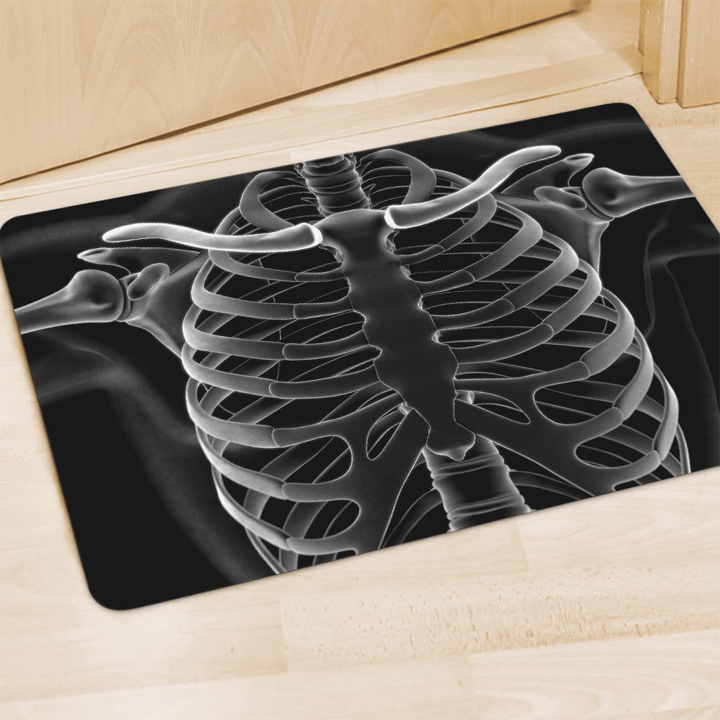 Radiologist X-Ray Film Print Polyester Doormat
