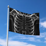 Radiologist X-Ray Film Print Polyester Flag