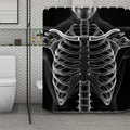 Radiologist X-Ray Film Print Polyester Shower Curtain