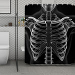 Radiologist X-Ray Film Print Polyester Shower Curtain