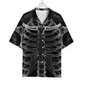 Radiologist X-Ray Film Print Rayon Hawaiian Shirt
