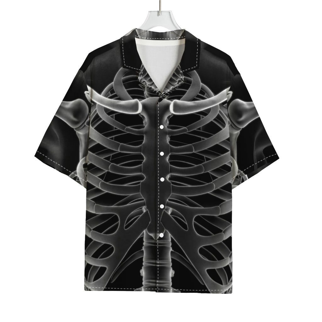Radiologist X-Ray Film Print Rayon Hawaiian Shirt