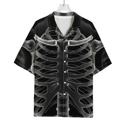 Radiologist X-Ray Film Print Rayon Hawaiian Shirt