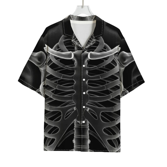 Radiologist X-Ray Film Print Rayon Hawaiian Shirt