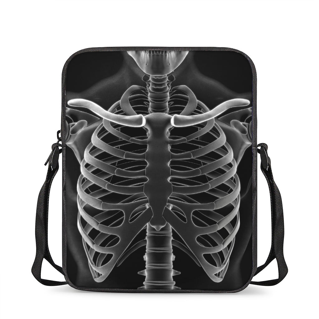 Radiologist X-Ray Film Print Rectangular Crossbody Bag