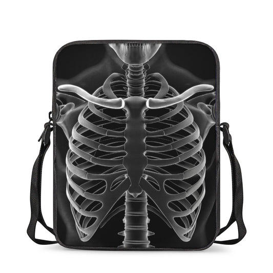 Radiologist X-Ray Film Print Rectangular Crossbody Bag
