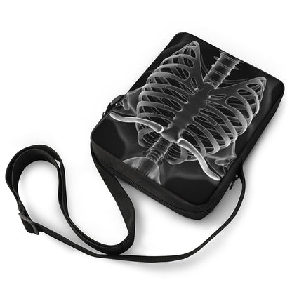 Radiologist X-Ray Film Print Rectangular Crossbody Bag