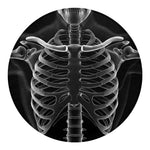 Radiologist X-Ray Film Print Round Blanket