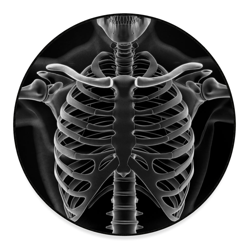 Radiologist X-Ray Film Print Round Floor Mat