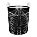 Radiologist X-Ray Film Print Round Laundry Basket