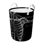 Radiologist X-Ray Film Print Round Laundry Basket