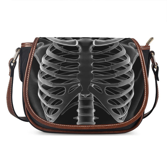 Radiologist X-Ray Film Print Saddle Bag