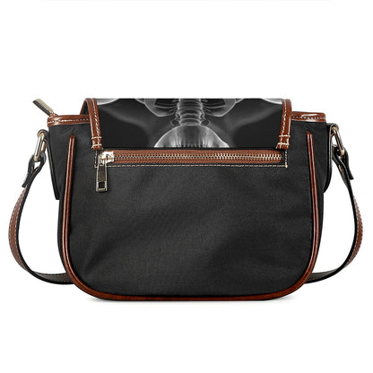 Radiologist X-Ray Film Print Saddle Bag