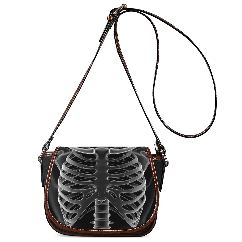 Radiologist X-Ray Film Print Saddle Bag
