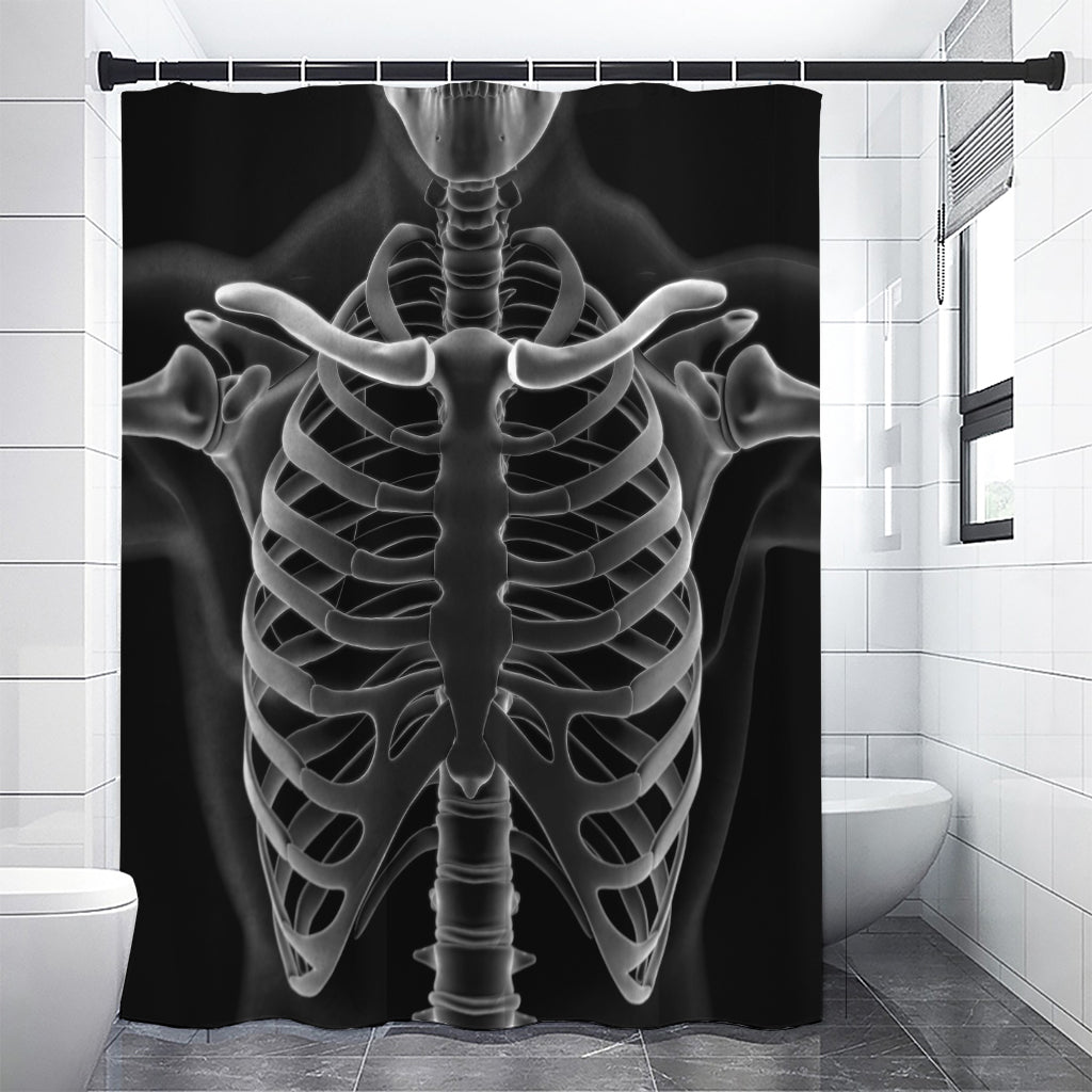 Radiologist X-Ray Film Print Shower Curtain
