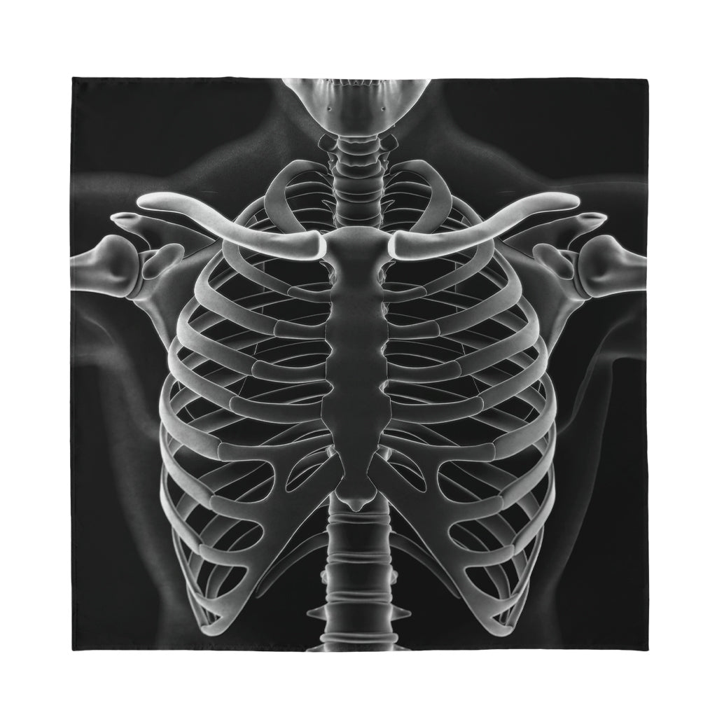 Radiologist X-Ray Film Print Silk Bandana