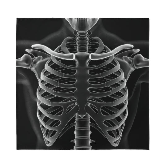 Radiologist X-Ray Film Print Silk Bandana