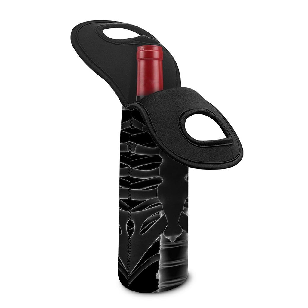 Radiologist X-Ray Film Print Single Neoprene Wine Tote