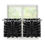 Radiologist X-Ray Film Print Tier Curtains