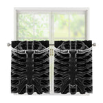 Radiologist X-Ray Film Print Tier Curtains