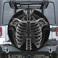 Radiologist X-Ray Film Print Tire Cover