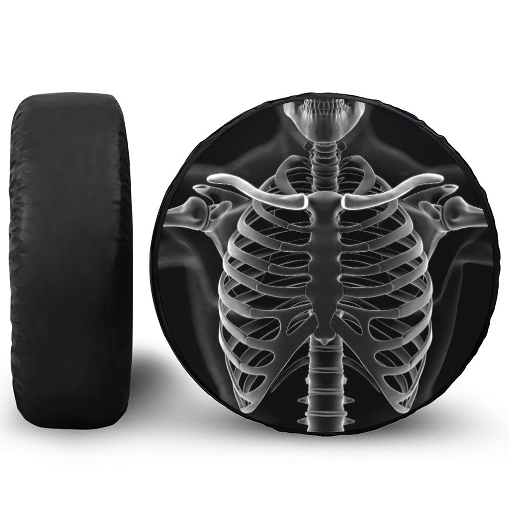 Radiologist X-Ray Film Print Tire Cover