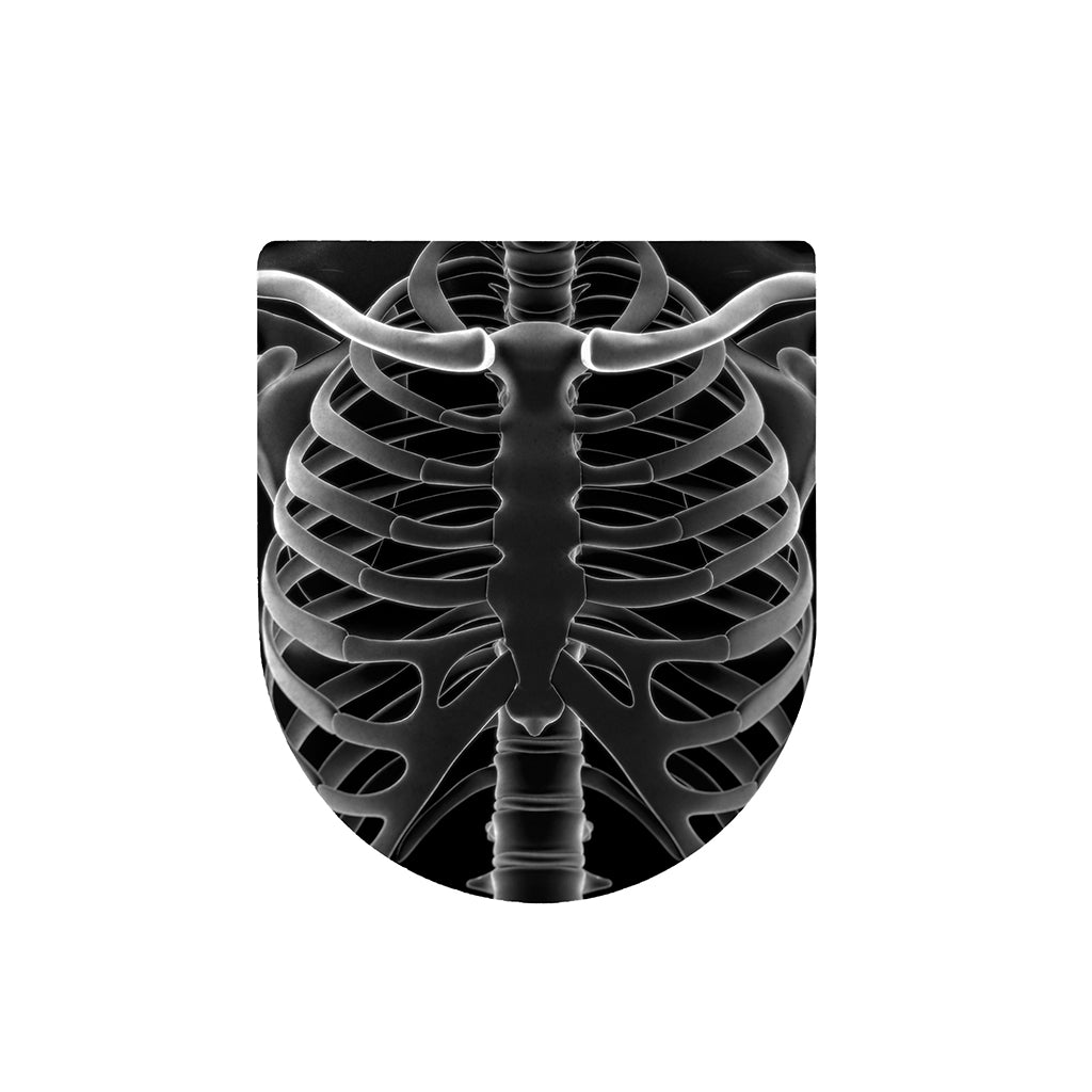 Radiologist X-Ray Film Print Toilet Lid Cover